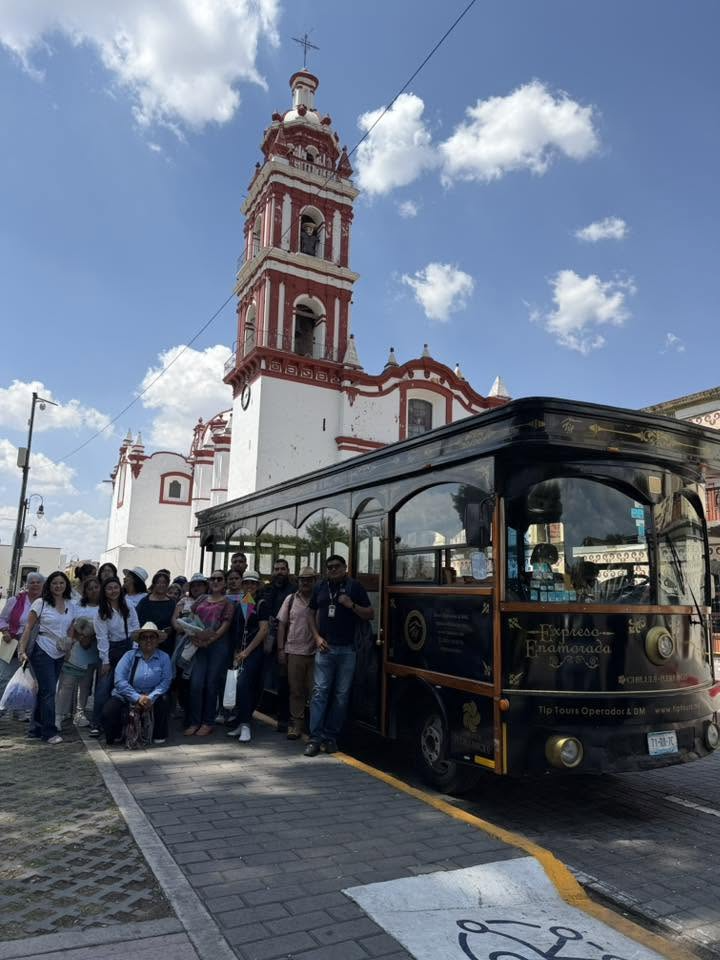Tranvía y recorridos en el Pueblo Mágico de Cholula